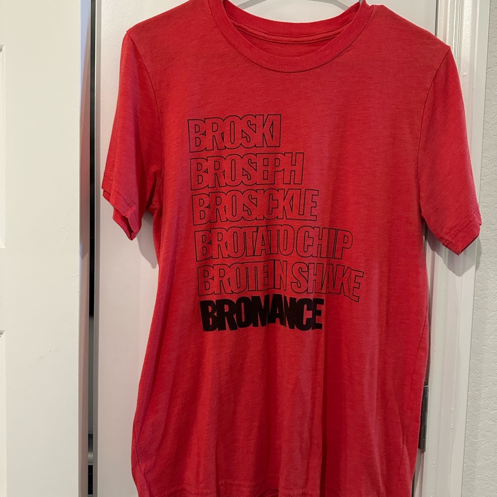 OUTWOD - bromance Red Graphic T-Shirt
